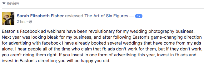 The Art of Six Figures - The Ultimate FB Ads Course